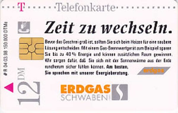 DE, Telecom, 12DM, ERDGAS Schwaben