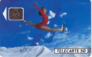 FR, France Telecom, Olympiade1984, 50, Schlittschuhlaufen