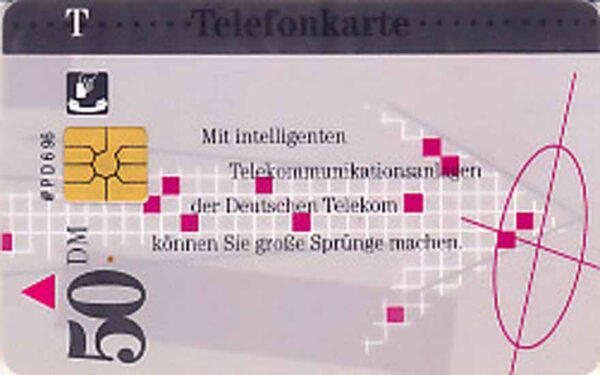 DE, Telecom, 50DM, Pfeil, Intelligenten Telecom-Anlagen