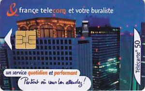 FR, France Telecom, buraliste, 50, Stadt, Nacht