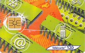 FR, France Telecom, XXème siècle, 50, No10, Mikroprozessor