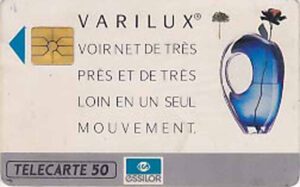 FR, France Telecom, Varilux, 50, Vase blau