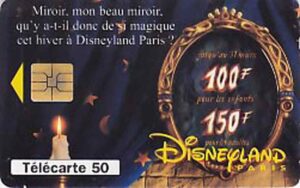 FR, France Telecom, Disney, 50, Kerze, Spiegel