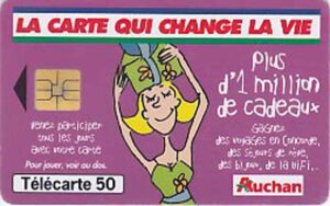 FR, France Telecom, Auchan, 050, Frau, magenta