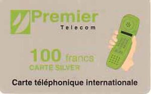 FR, Premier Telecom, 100, Telefonhörer, grau