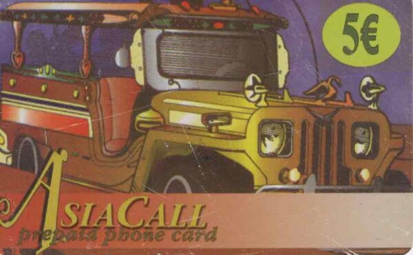 GR, AsiaCall, 5€, Safari-Jeep