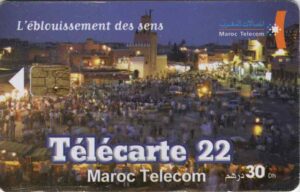 MA, MarocTelecom, 30dh, Place Marrakesch, No22