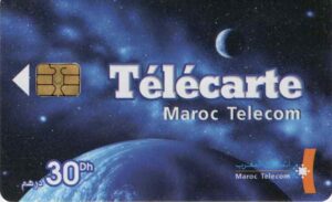 MA, MarocTelecom, 30dh, Weltall
