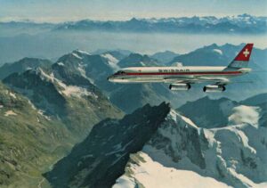 CH, Coronado Swissair, Alpen