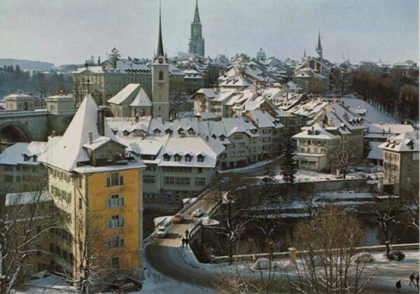 CH, Bern, Nydeggbrücke, Altstadt