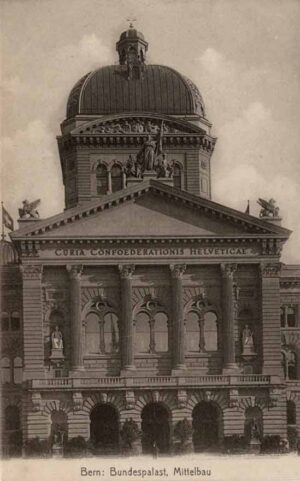 CH, Bern, Bundespalast, Mittelbau
