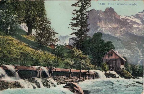CH, Bei Grindelwald, Holzwasserkanal