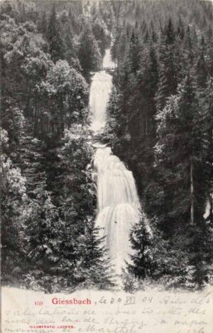 CH, Giessbach, Wasserfall