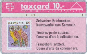 CH, PTT, Briefmarke, 10, Eulen 80