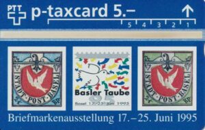CH, PTT, Briefmarke, 05, Ausstellung 1995