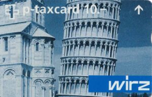 CH, PTT, 10, Wirz, Schiefe Turm von Pisa