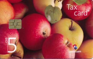CH, swisscom, Früchte, 05CHF, Apfel