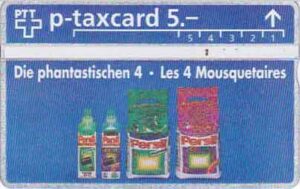 CH, PTT, Persil, 5, Die phantastischen 4