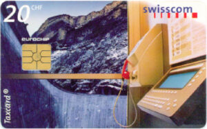 CH, swisscom, Staumauer, 20CHF, Gigerwald
