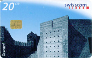 CH, swisscom, Gebäude, 20CHF, Castelgrande