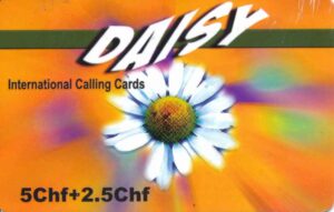 CH, Daisy, 5+2.5Chf, Blume Margrite