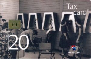 CH, swisscom, Historisch, CHF20, Kassierstation SAFFA