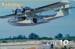 CH, Teleline, CHF10, Wasserflugzeug