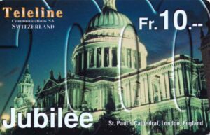 CH, Teleline, Fr10, St.Paul's Cathedral, Jubilee