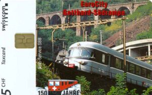 CH, swisscom, 150-Bahn, 5CHF, EuroCity Gotthard