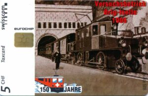CH, swisscom, 150-Bahn, 5CHF, Brig-Iselle 1906