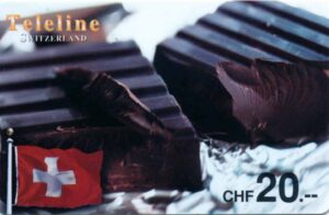 CH, Teleline, CHF20, Schokolade