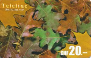 CH, Teleline, CHF20, Herbstblätter