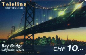 CH, Teleline, CHF10, Bay Bridge, California