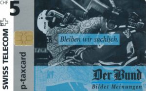 CH, swiss telecom, Der Bund, CHF5, Hockey