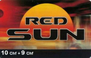 CH, RedSun, 10+9Chf, Sonne