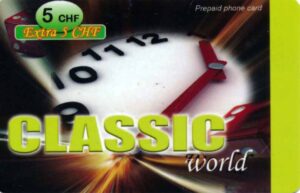 CH, ClassicWorld, 5+5CHF, Uhr 9-12