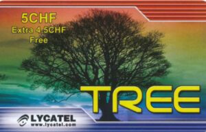 CH, Lycatel, 5+4.5CHF, TREE, Baum