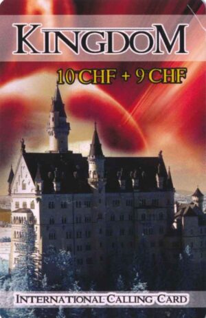CH, Kingdom, 10+9CHF, Schloss, Abendrot