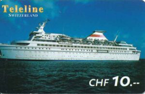 CH, Teleline, CHF10, Kreuzfahrtschiff