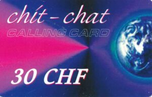 CH, chit-chat, 30CHF, Erde, violette