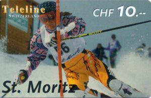 CH, Teleline, Sport, CHF10, Skifahrer, St.Moritz