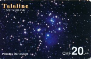 CH, Teleline, Fr20, pleiades star cluster
