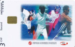 CH, swisscom, Nagano'98, 3CHF, Sportler