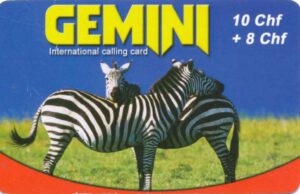 CH, Gemini, 10+8Chf, Zebra