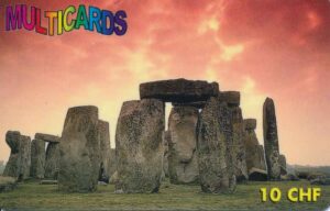 CH, Multicards, 10CHF, Stonehenge