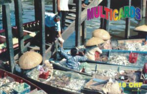 CH, Multicards, 10CHF, Thaiboote, Markt