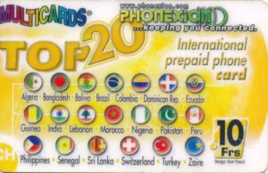 CH, phonexion, 10Frs, Top20, Multicards