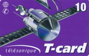 CH, télésonique, 10, Satellit, T-card, violette
