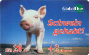 CH, GlobalOne, SFR20+2, Schwein gehabt