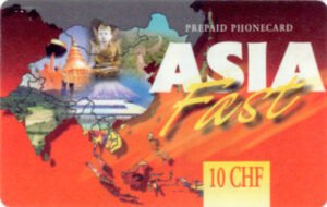 CH, ASIA Fast, 10CHF, Asienkarte